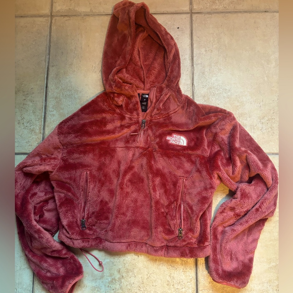 Northface Crop Velvet Sweatshirt, size medium
